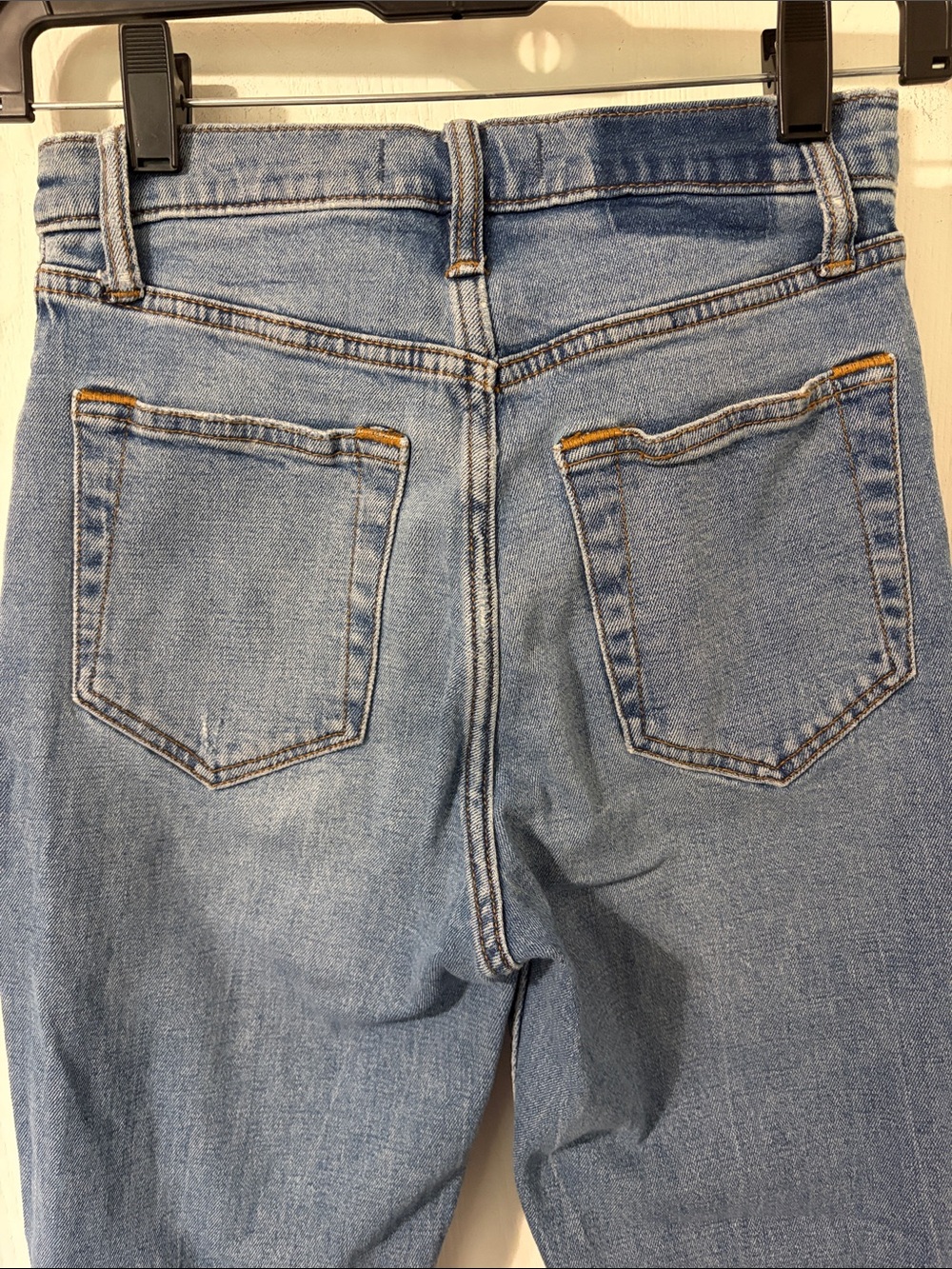 Abercrombie & Fitch The Ankle Straight Ultra High Rise Like New Size 25/0 - Picture 6 of 7